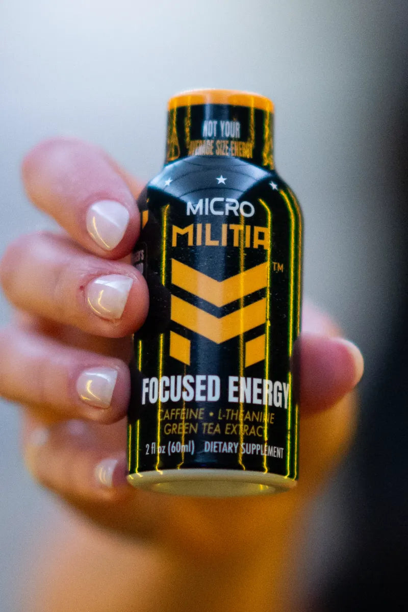 Mini Militia Energy Shot (2 oz) – Extra Strength Energy Support