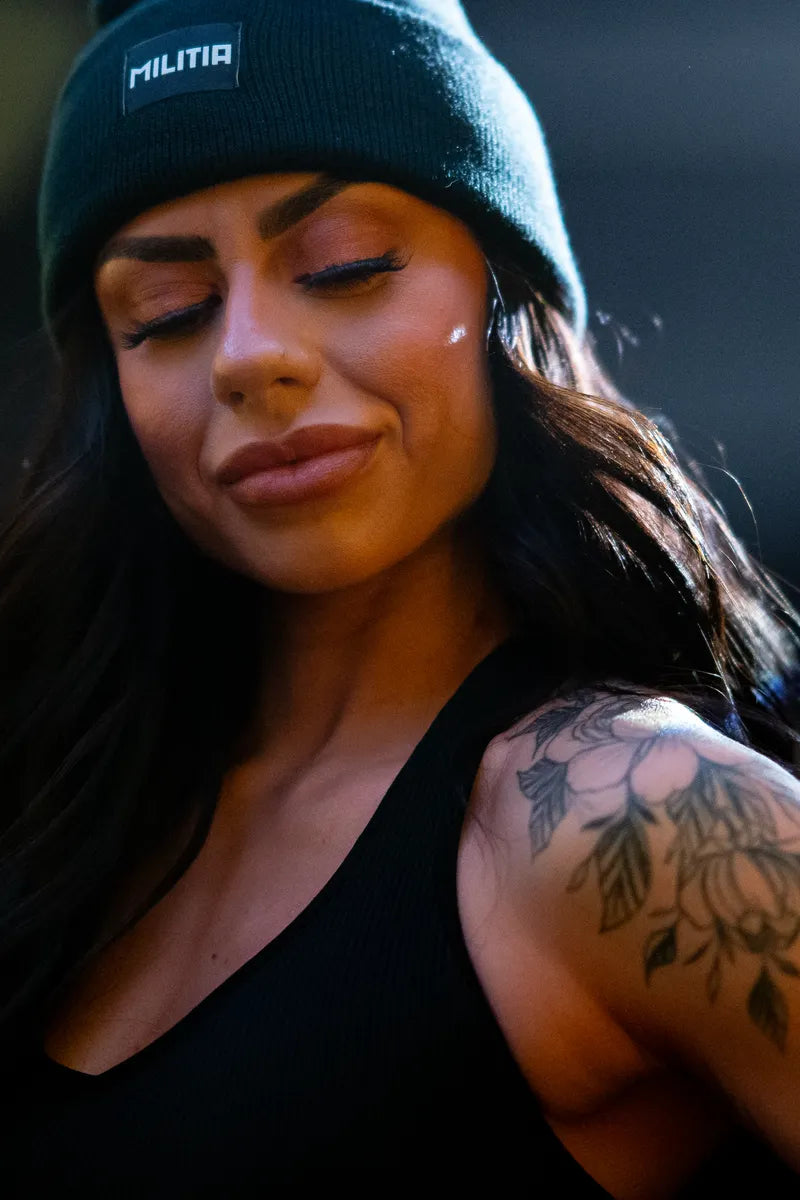 Militia Co. Recon Black Beanie