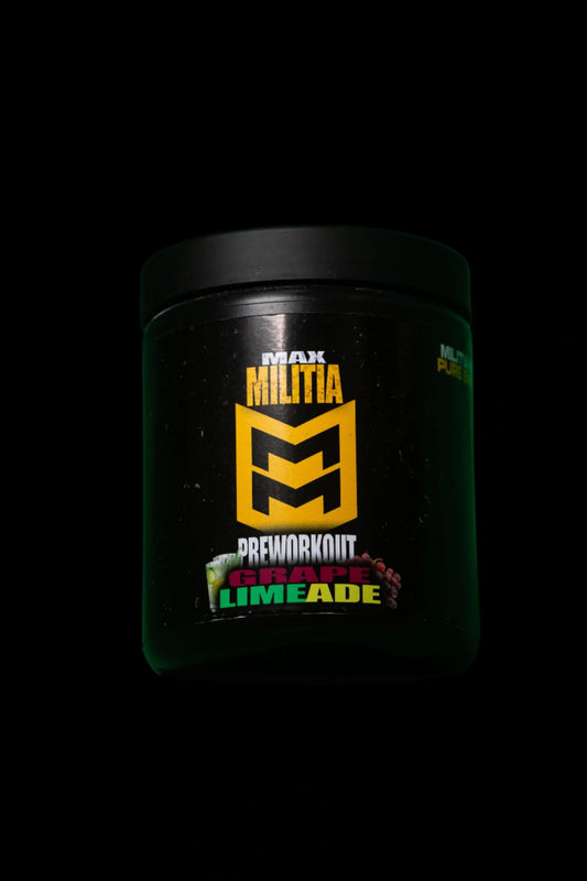 Max Militia Pre-Workout - Grape Limeade