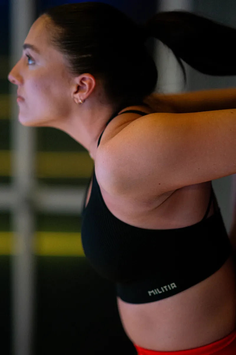 Militia Co. Cross Command Sports Bra