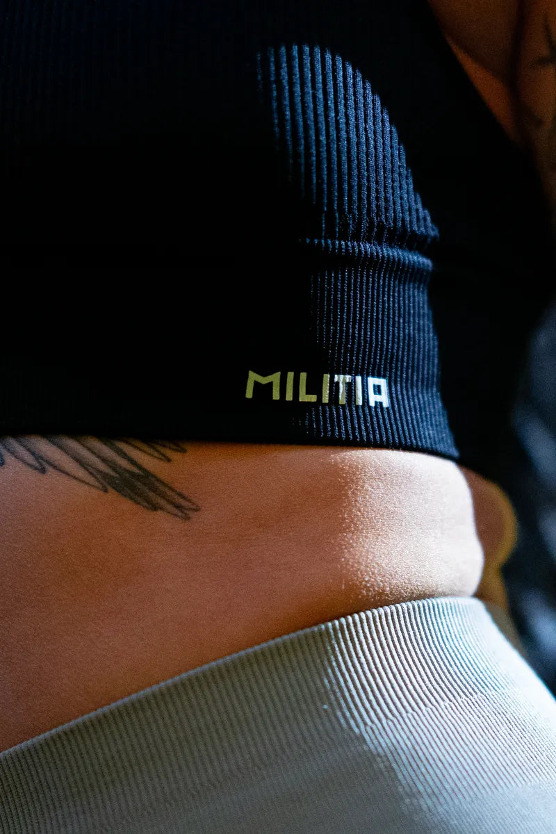 Militia Co. Cross Command Sports Bra