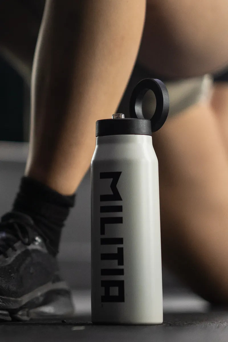 Militia Insulated Stainless Steel Water Bottle with Magnetic Phone Holder